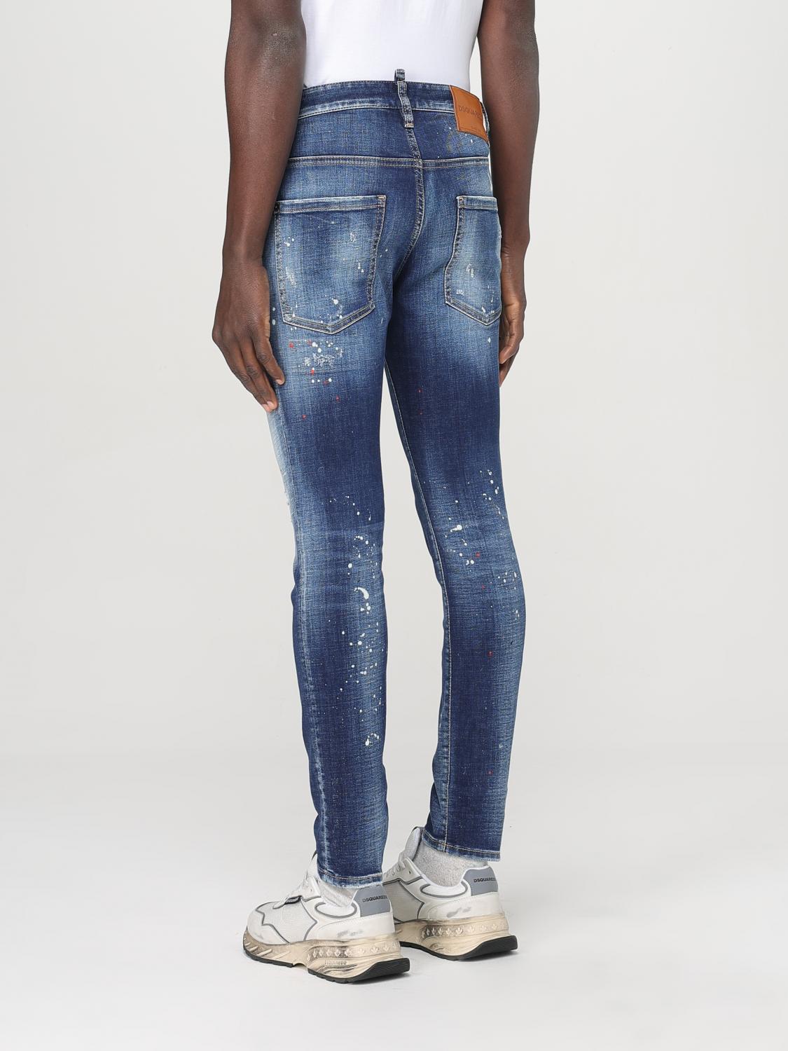 DSQUARED2 JEANS: Jeans homme Dsquared2, Bleu - Img 2