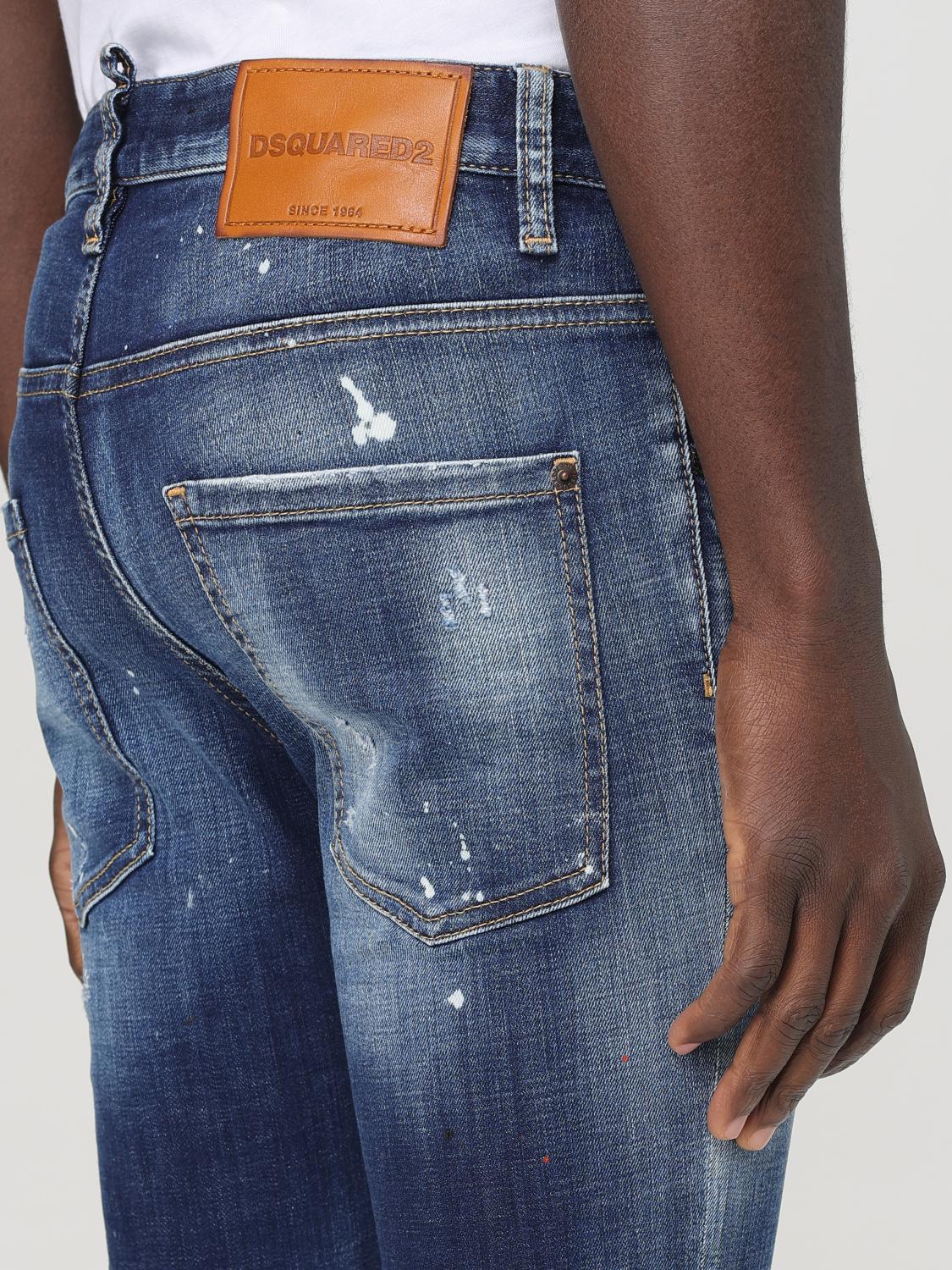 DSQUARED2 JEANS: Jeans homme Dsquared2, Bleu - Img 3