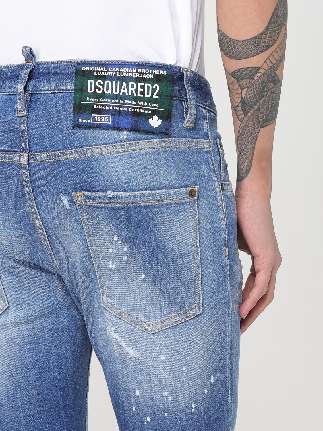 DSQUARED2 JEANS: Jeans herren Dsquared2, Blau - Img 3