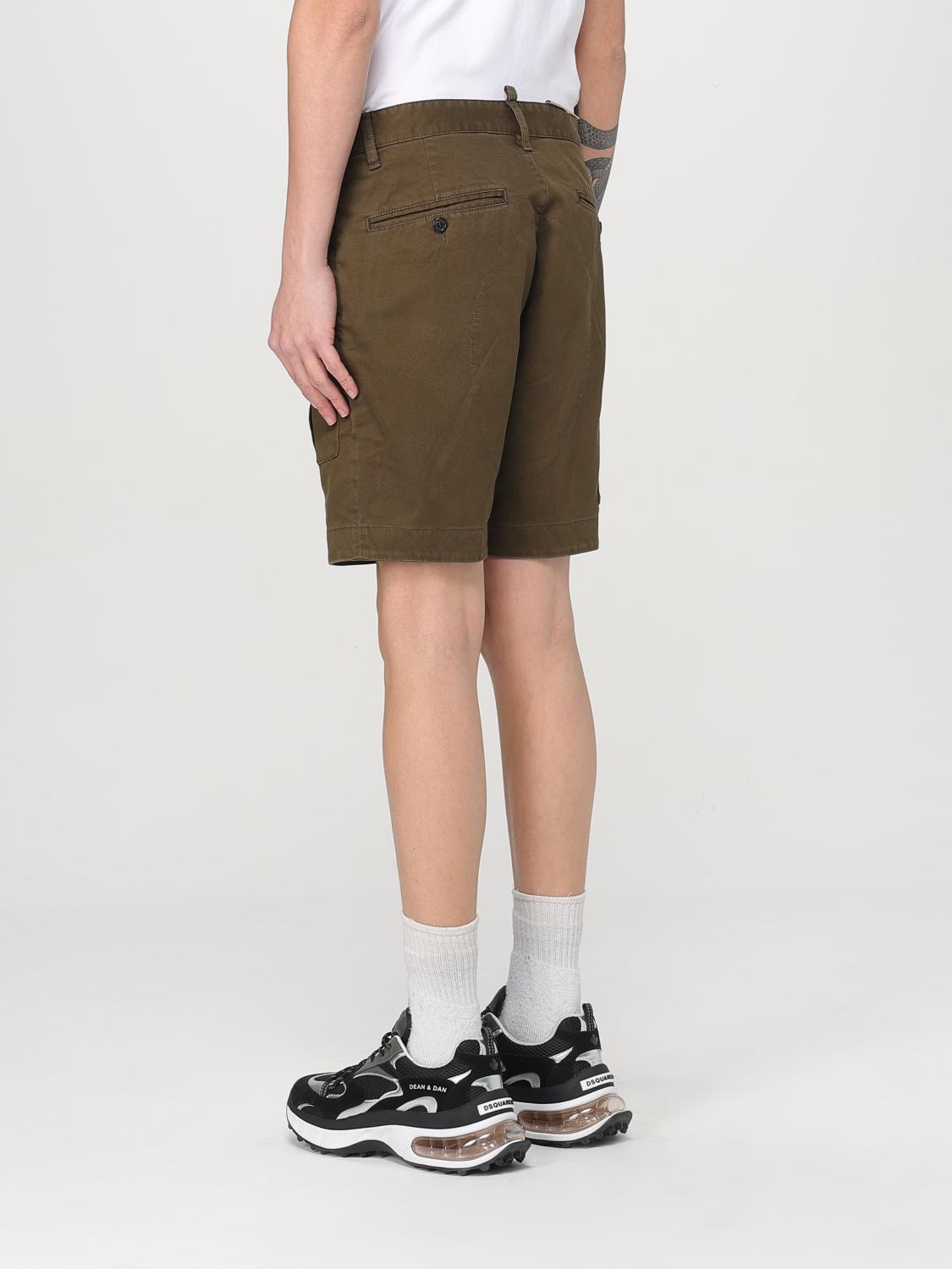 DSQUARED2 SHORT: Short men Dsquared2, Green - Img 2