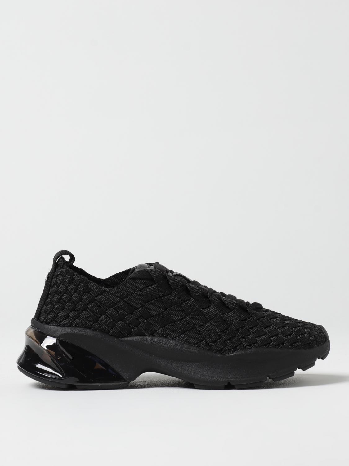 TORY BURCH SNEAKERS: Sneakers Good Luck Tory Burch in nylon intrecciato , Nero - Img 1