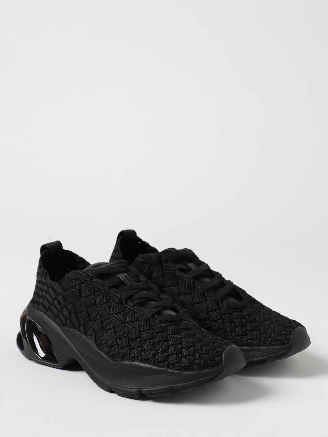 TORY BURCH SNEAKERS: Sneakers Good Luck Tory Burch in nylon intrecciato , Nero - Img 2
