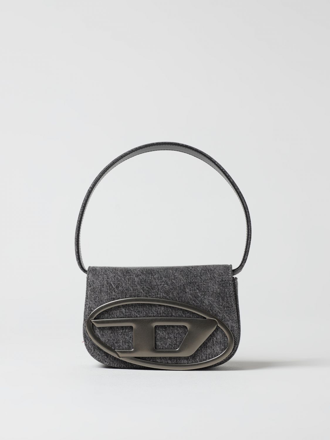 DIESEL MINI BAG: Shoulder bag woman Diesel, Grey - Img 1