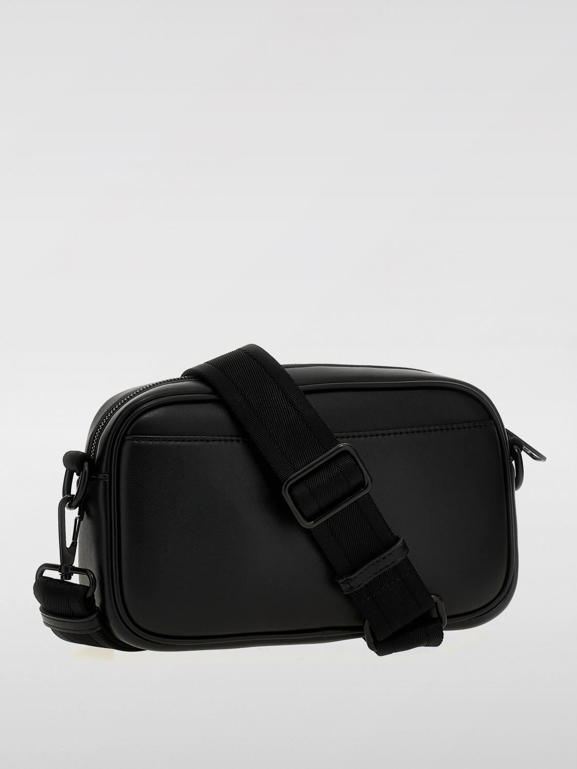 DIESEL BORSA A TRACOLLA: Borsa Holi-D Diesel in pelle sintetica , Nero - Img 2