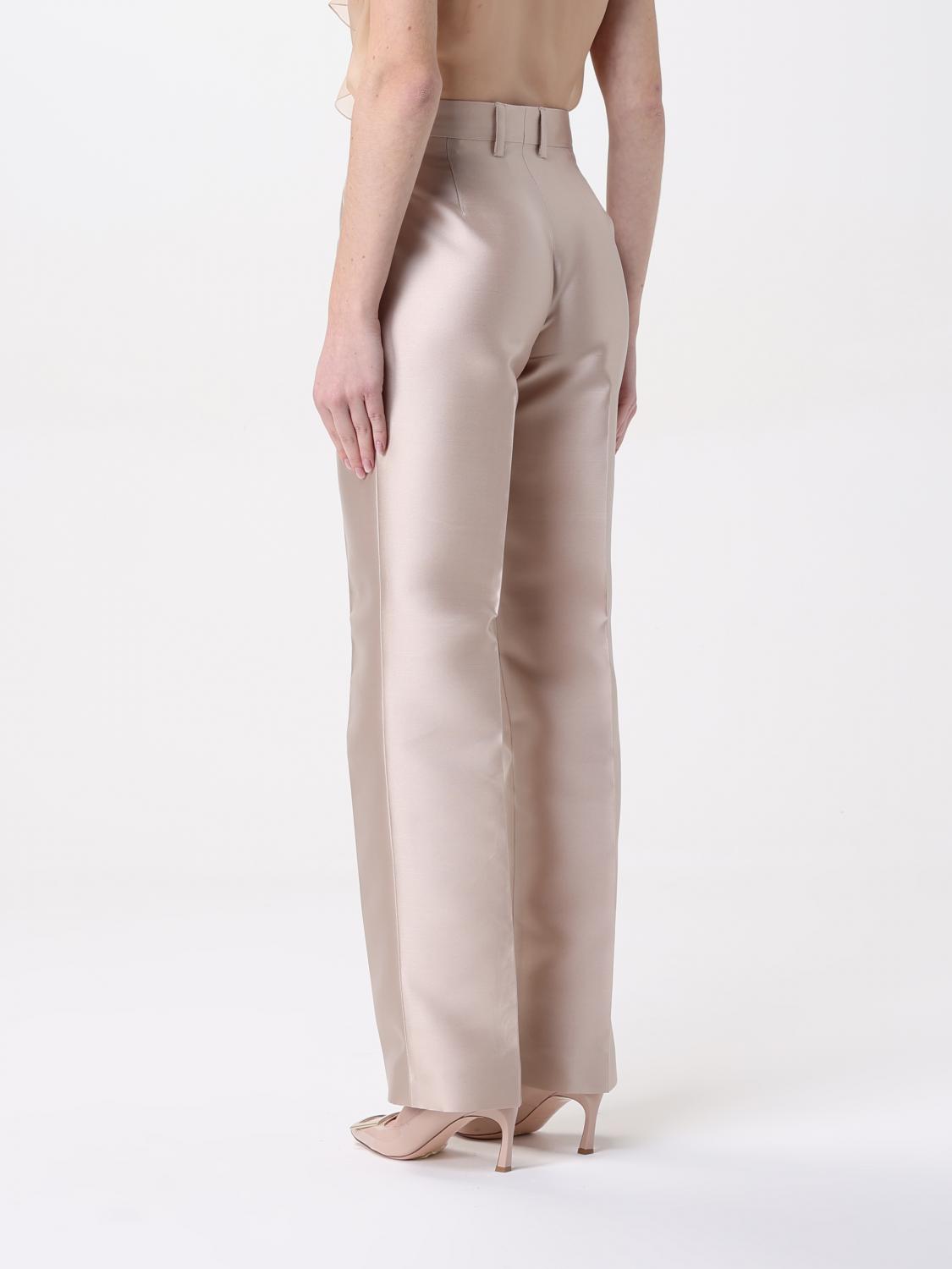 ALBERTA FERRETTI PANTS: Pants woman Alberta Ferretti, Ivory - Img 3