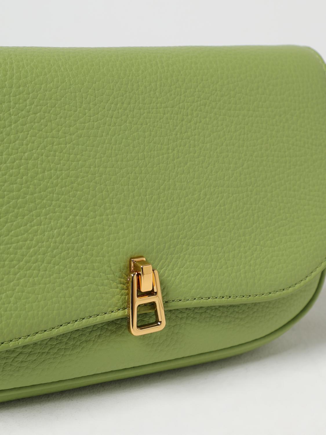 COCCINELLE CROSSBODY BAGS: Handbag woman Coccinelle, Green - Img 3