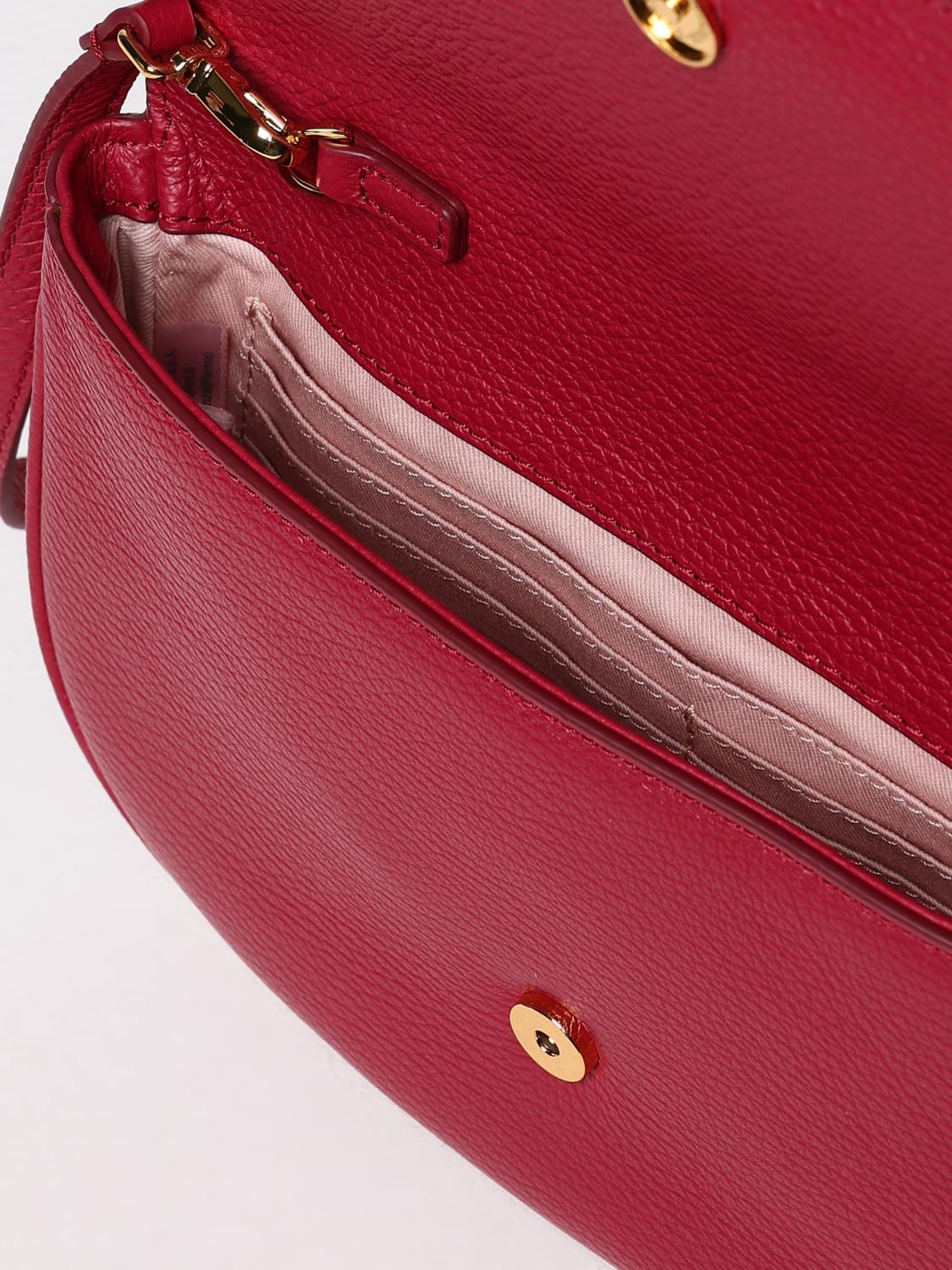 COCCINELLE CROSSBODY BAGS: Handbag woman Coccinelle, Wine - Img 3