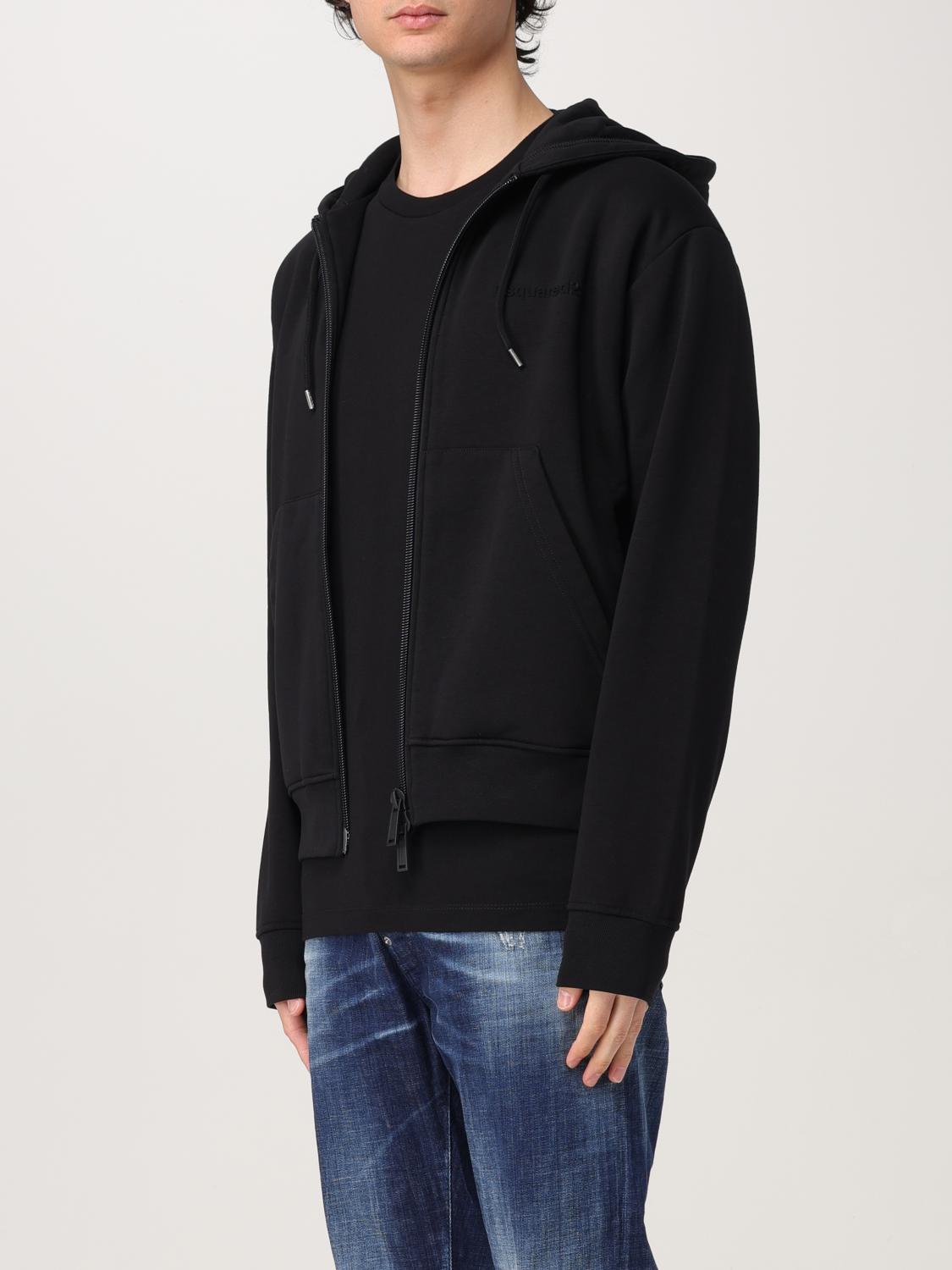 DSQUARED2 SWEATSHIRT: Sweater men Dsquared2, Black - Img 4