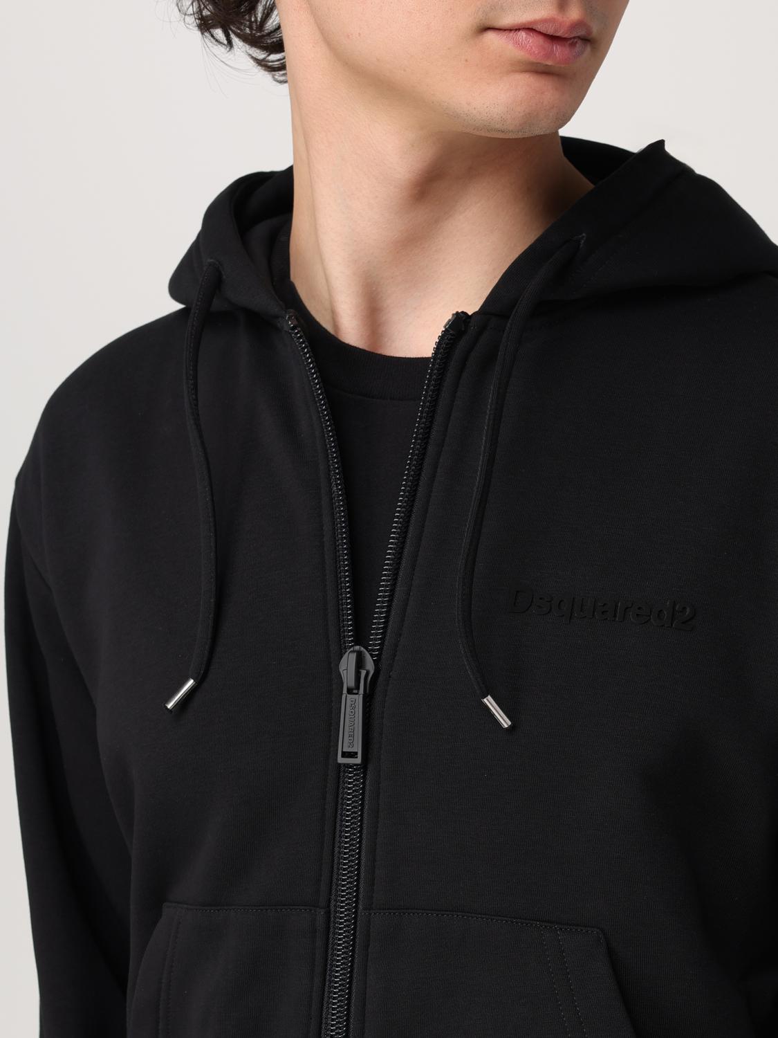 DSQUARED2 SWEATSHIRT: Sweater men Dsquared2, Black - Img 5