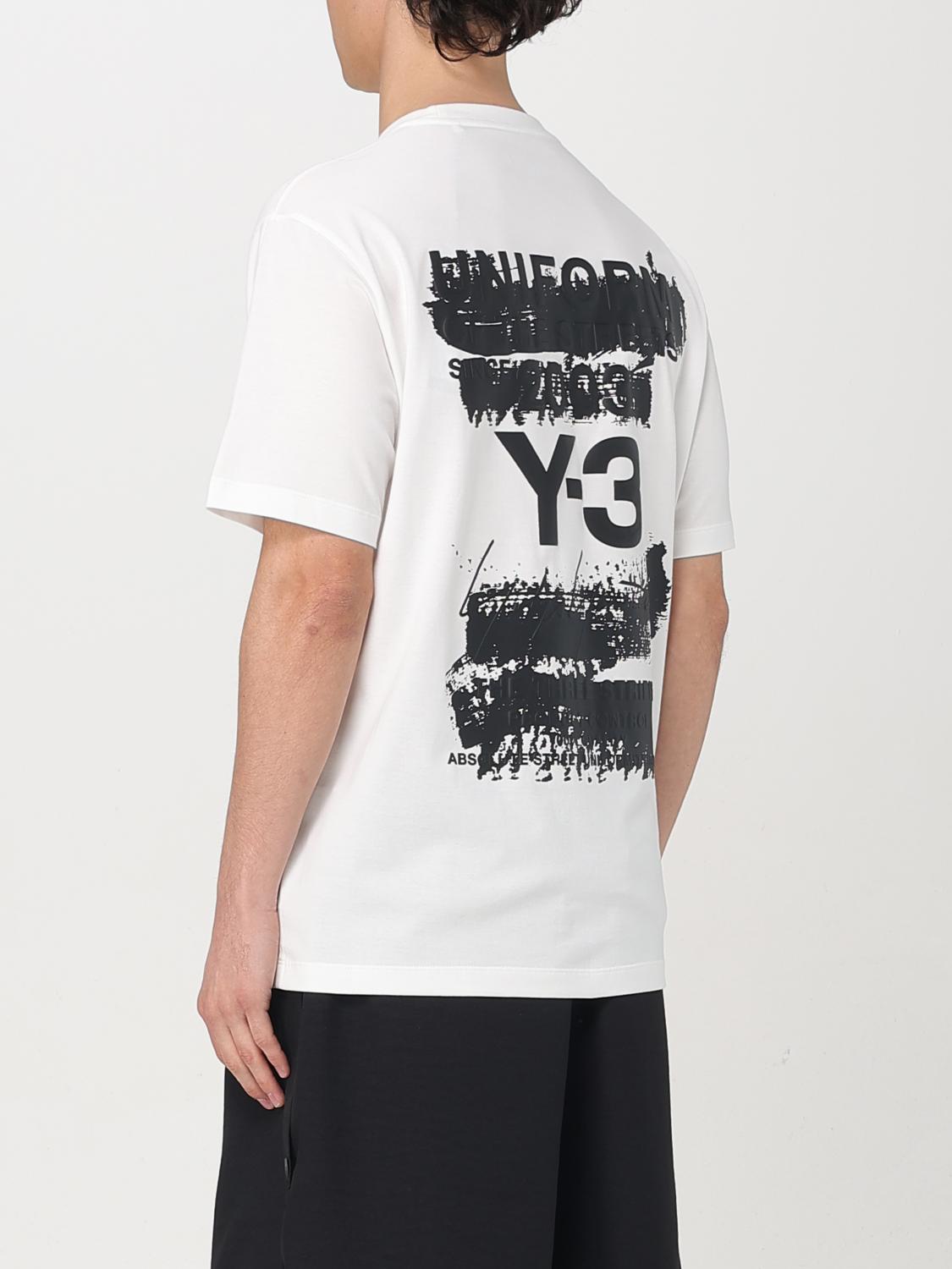 Y-3 T-SHIRT: T-shirt men Y-3, White - Img 2