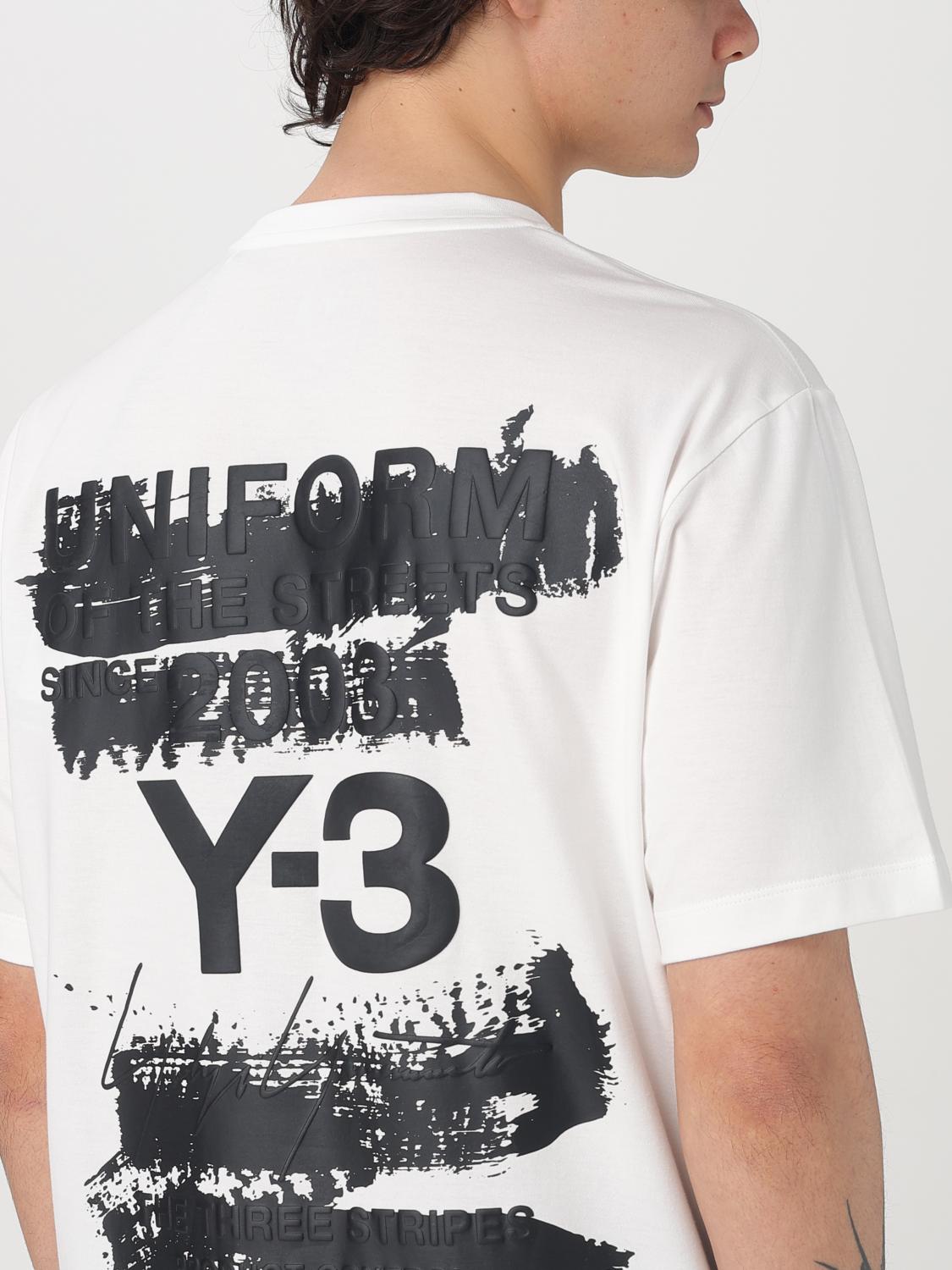Y-3 T-SHIRT: T-shirt men Y-3, White - Img 3