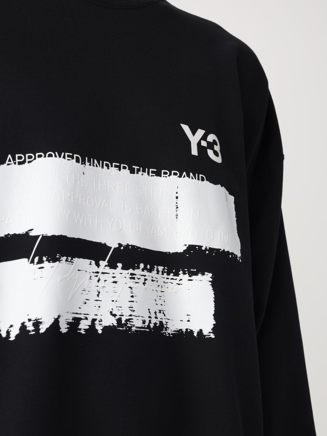 Y-3 SWEATER: Sweater men Y-3, Black - Img 4