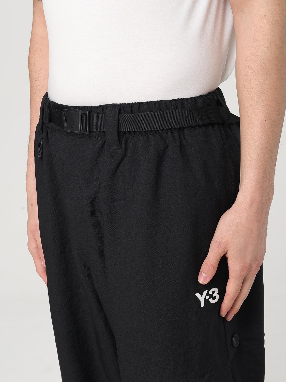 Y-3 PANTALONI: Pantalone Y-3 in tessuto tecnico stretch , Nero - Img 4