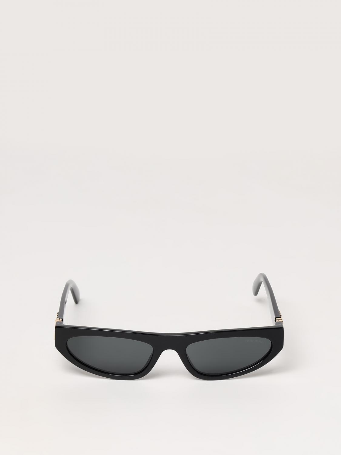 MIU MIU SUNGLASSES: Sunglasses woman Miu Miu, Black - Img 2