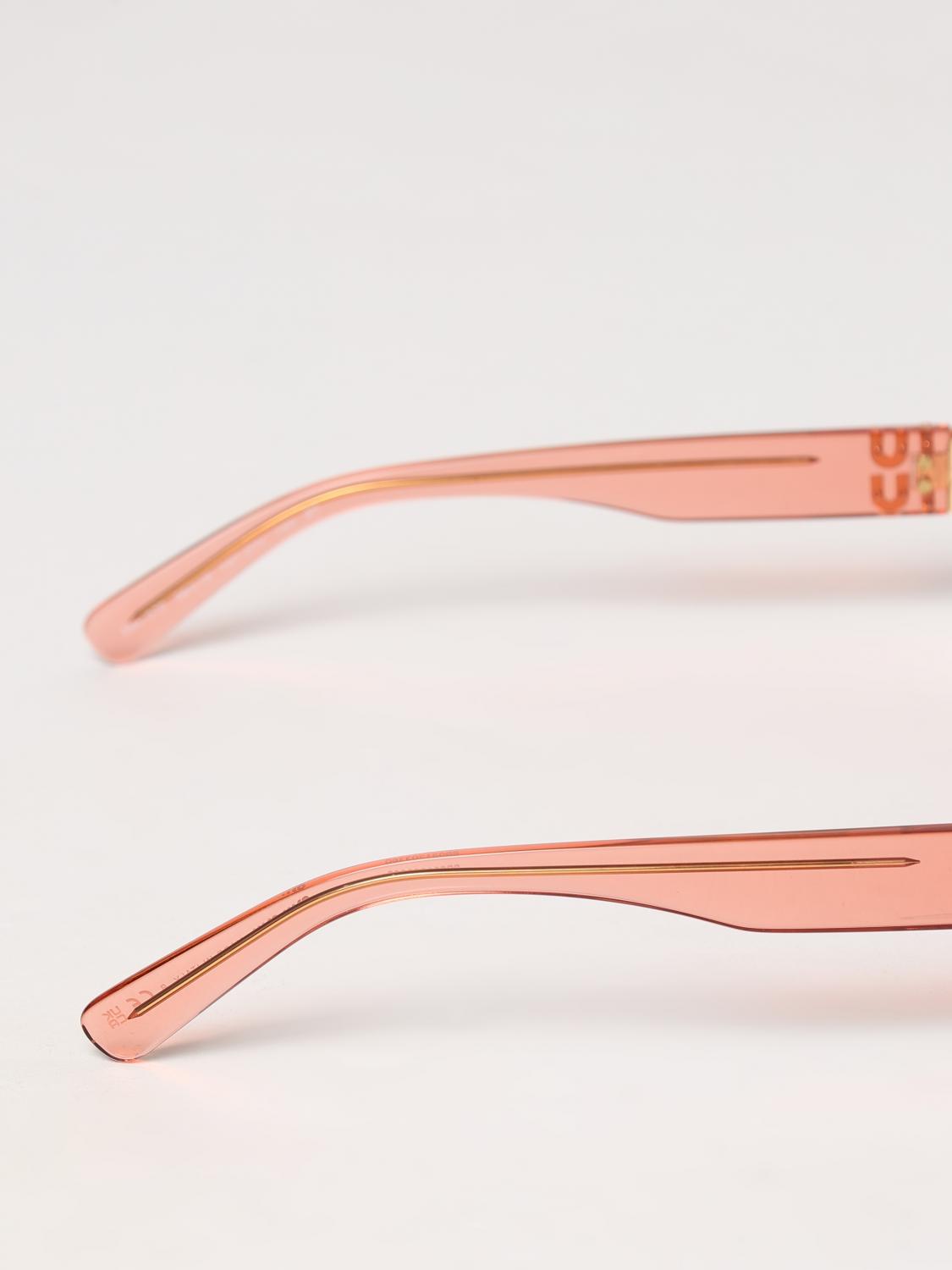 MIU MIU OCCHIALI DA SOLE: Occhiali da sole donna Miu Miu, Rosa - Img 3