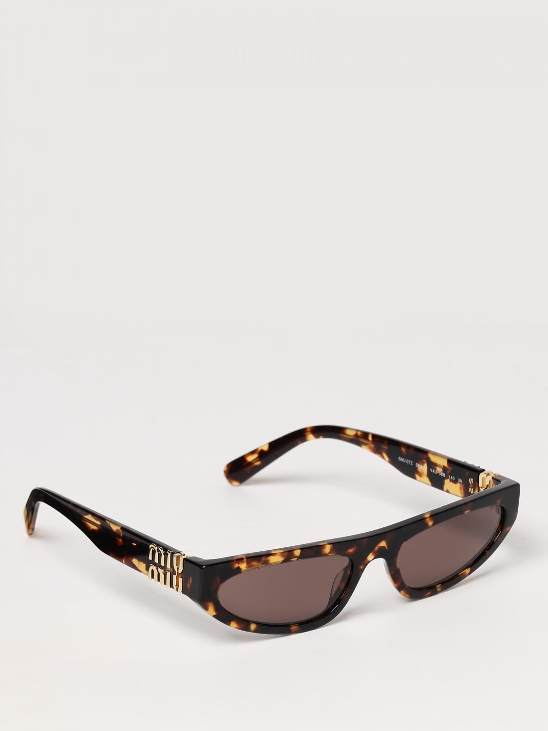 サングラス MIU MIU Woman Sunglasses Brown 07ZS VAU06B Sunglasses Miu Miu MU 06ZS (VAU06B) MU06ZS SMU06ZS Woman