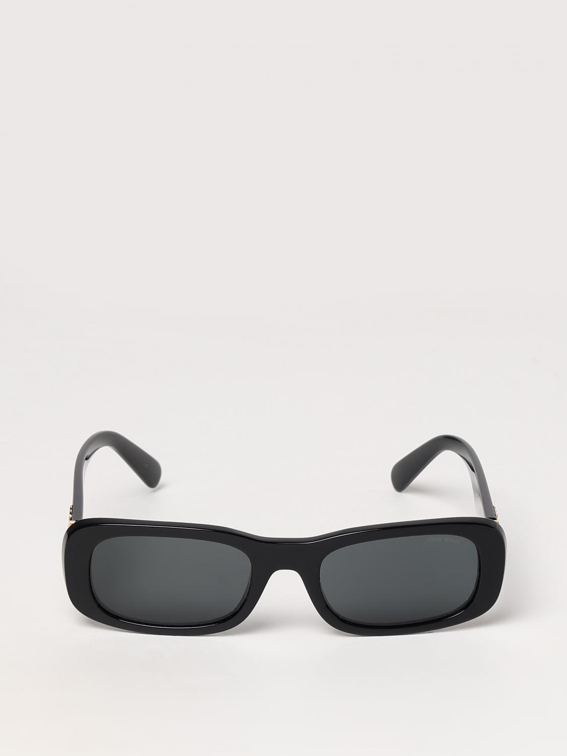 MIU MIU SUNGLASSES: Sunglasses woman Miu Miu, Black - Img 2