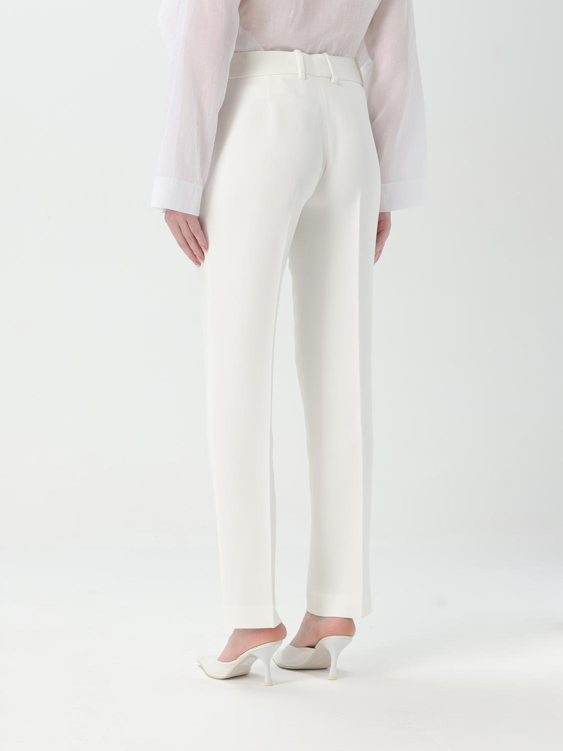 ERMANNO SCERVINO PANTS: Pants woman Ermanno Scervino, White - Img 3