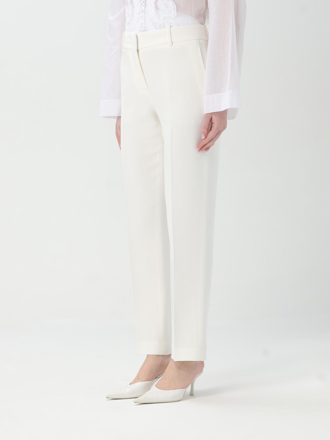 ERMANNO SCERVINO PANTS: Pants woman Ermanno Scervino, White - Img 4