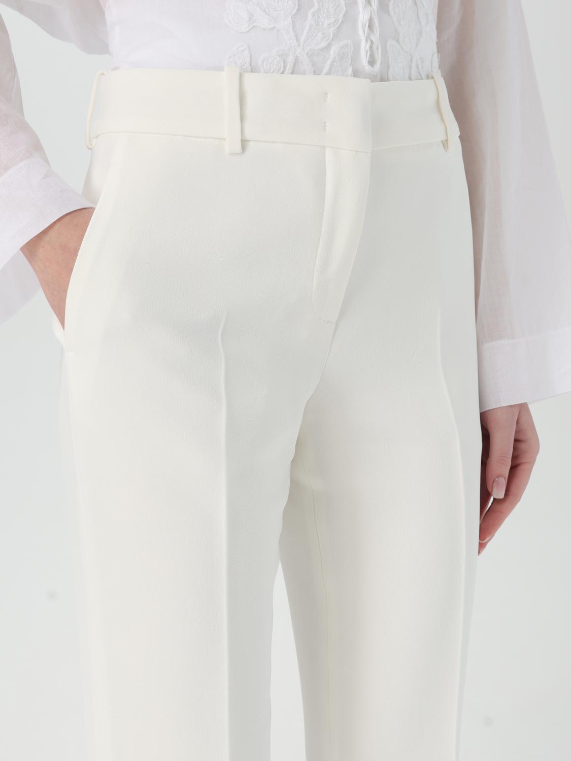 ERMANNO SCERVINO PANTS: Pants woman Ermanno Scervino, White - Img 5