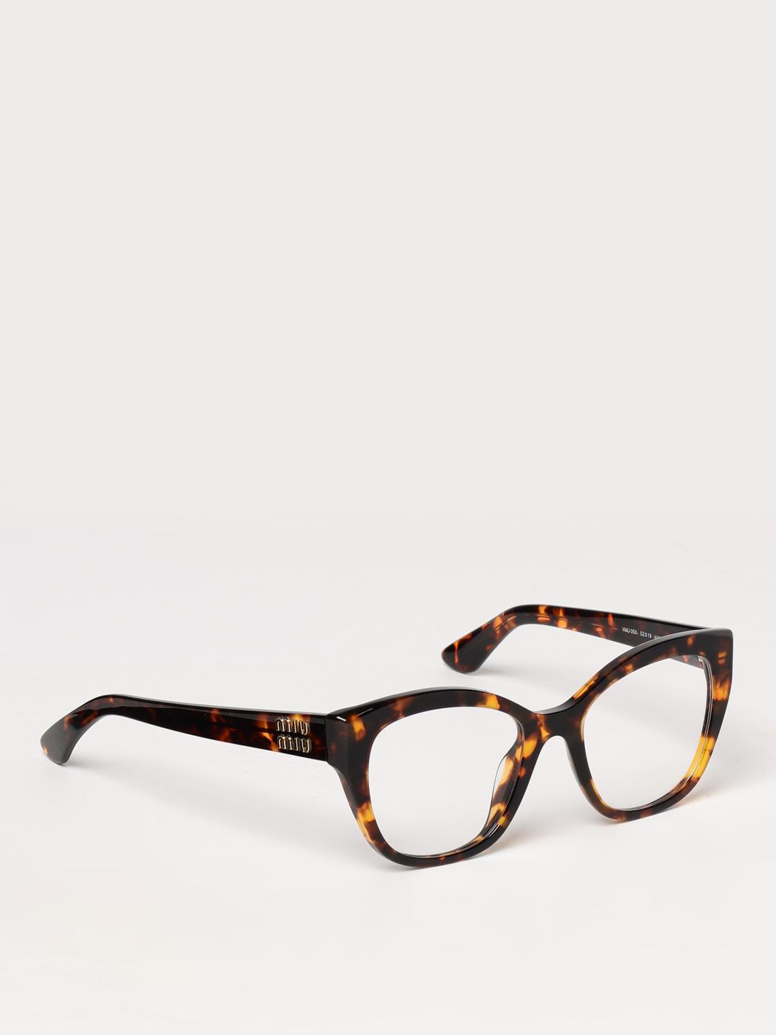 MIU MIU OPTICAL FRAMES: Optical frames woman Miu Miu, Brown - Img 1