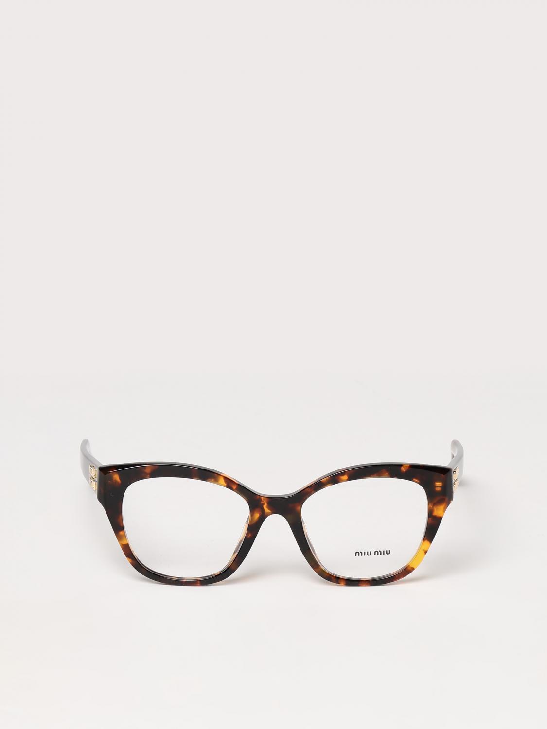 MIU MIU OPTICAL FRAMES: Optical frames woman Miu Miu, Brown - Img 2