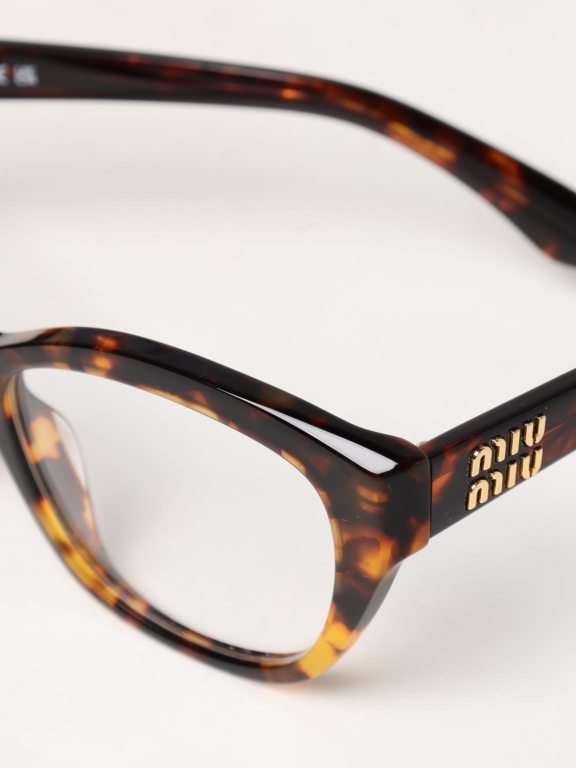 MIU MIU OPTICAL FRAMES: Optical frames woman Miu Miu, Brown - Img 4
