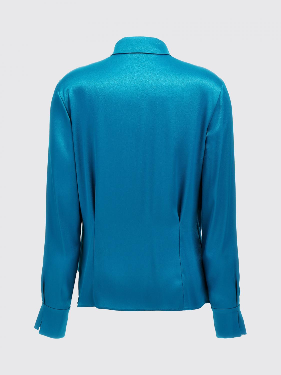 ALBERTA FERRETTI HEMDBLUSE: Hemdbluse damen Alberta Ferretti, Blau 1 - Img 2