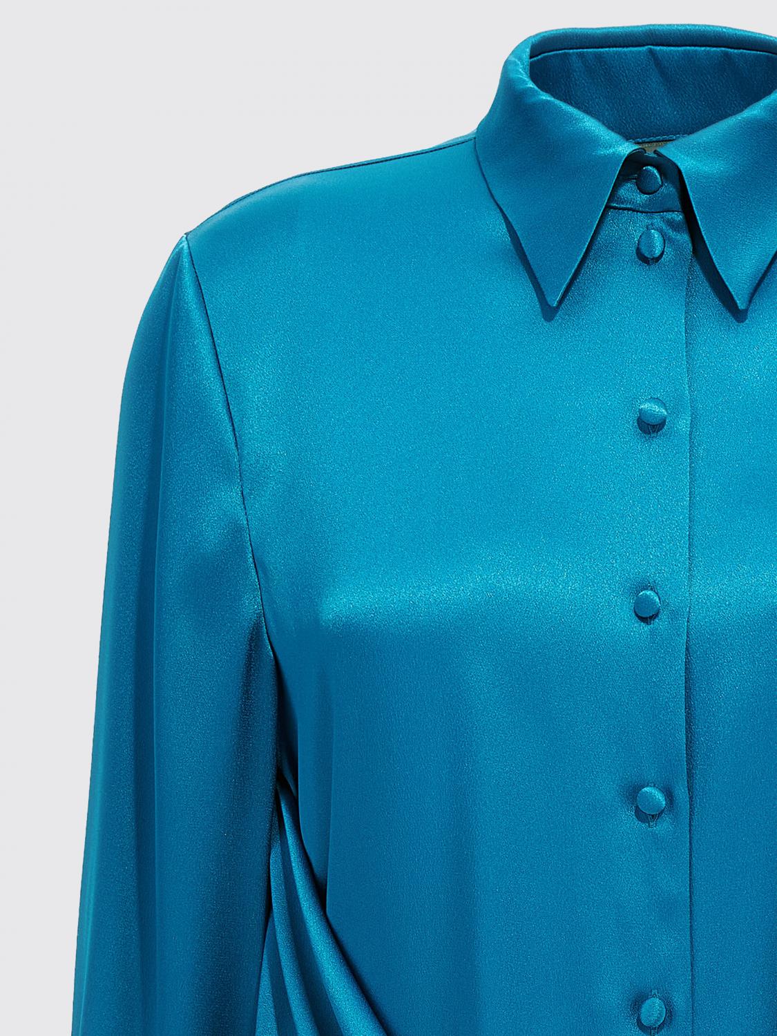 ALBERTA FERRETTI HEMDBLUSE: Hemdbluse damen Alberta Ferretti, Blau 1 - Img 3