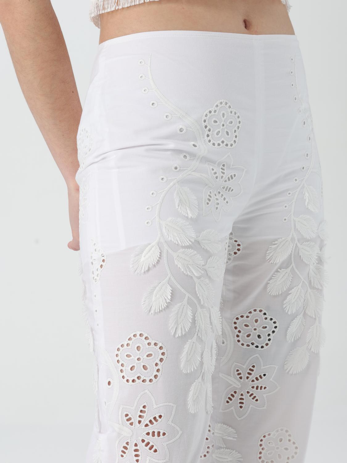 ALBERTA FERRETTI PANTS: Pants woman Alberta Ferretti, White - Img 5