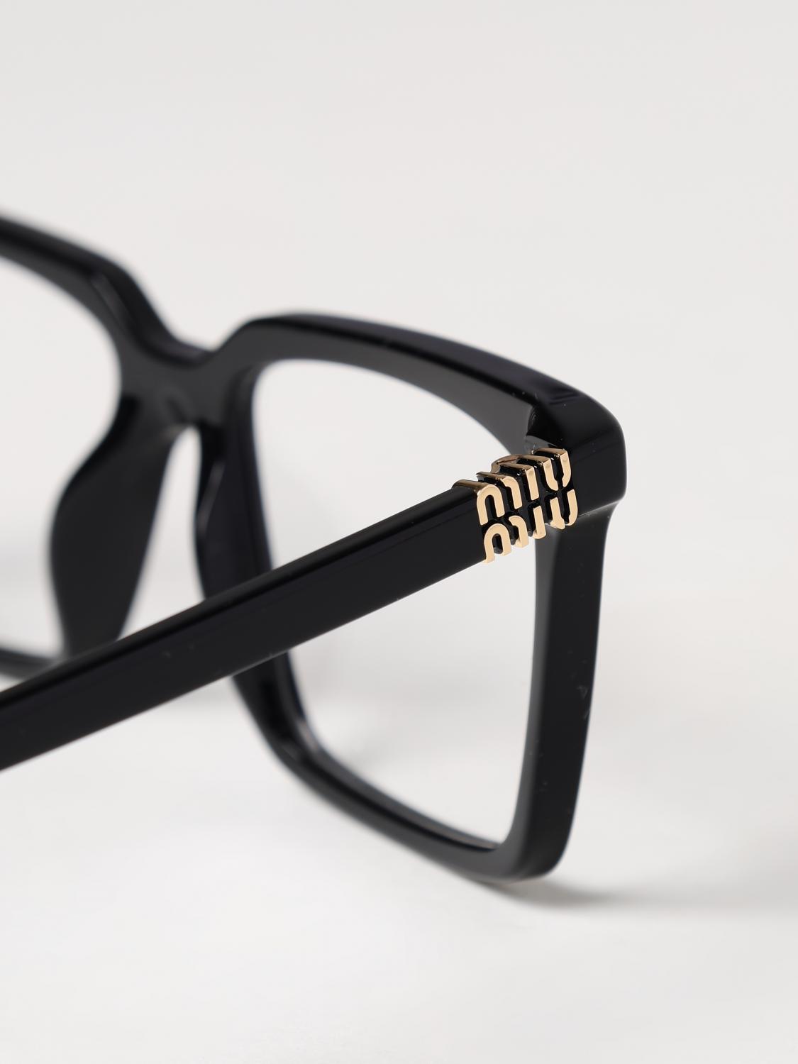MIU MIU OPTICAL FRAMES: Optical frames woman Miu Miu, Black - Img 4
