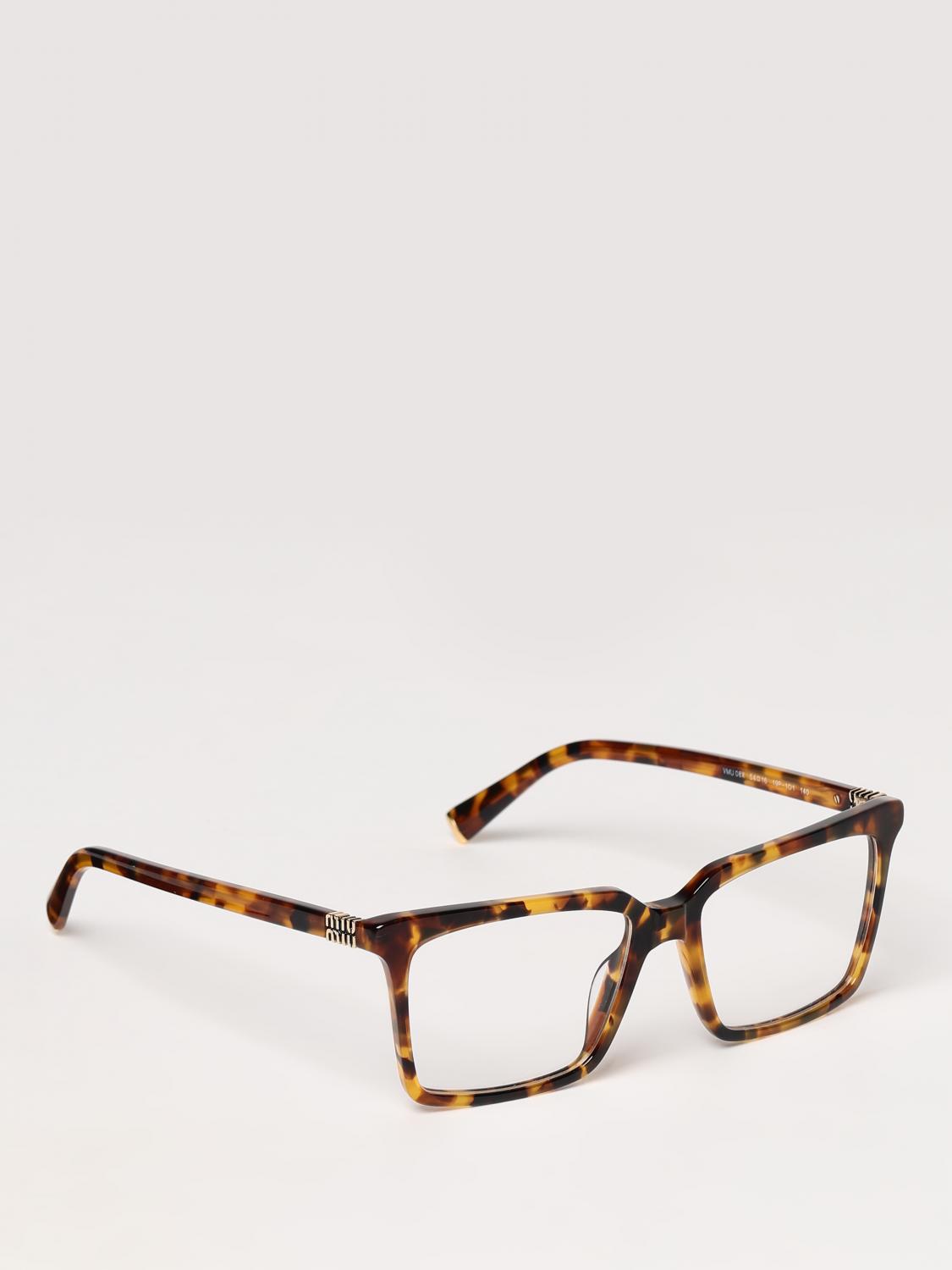 MIU MIU OPTICAL FRAMES: Optical frames woman Miu Miu, Brown - Img 1