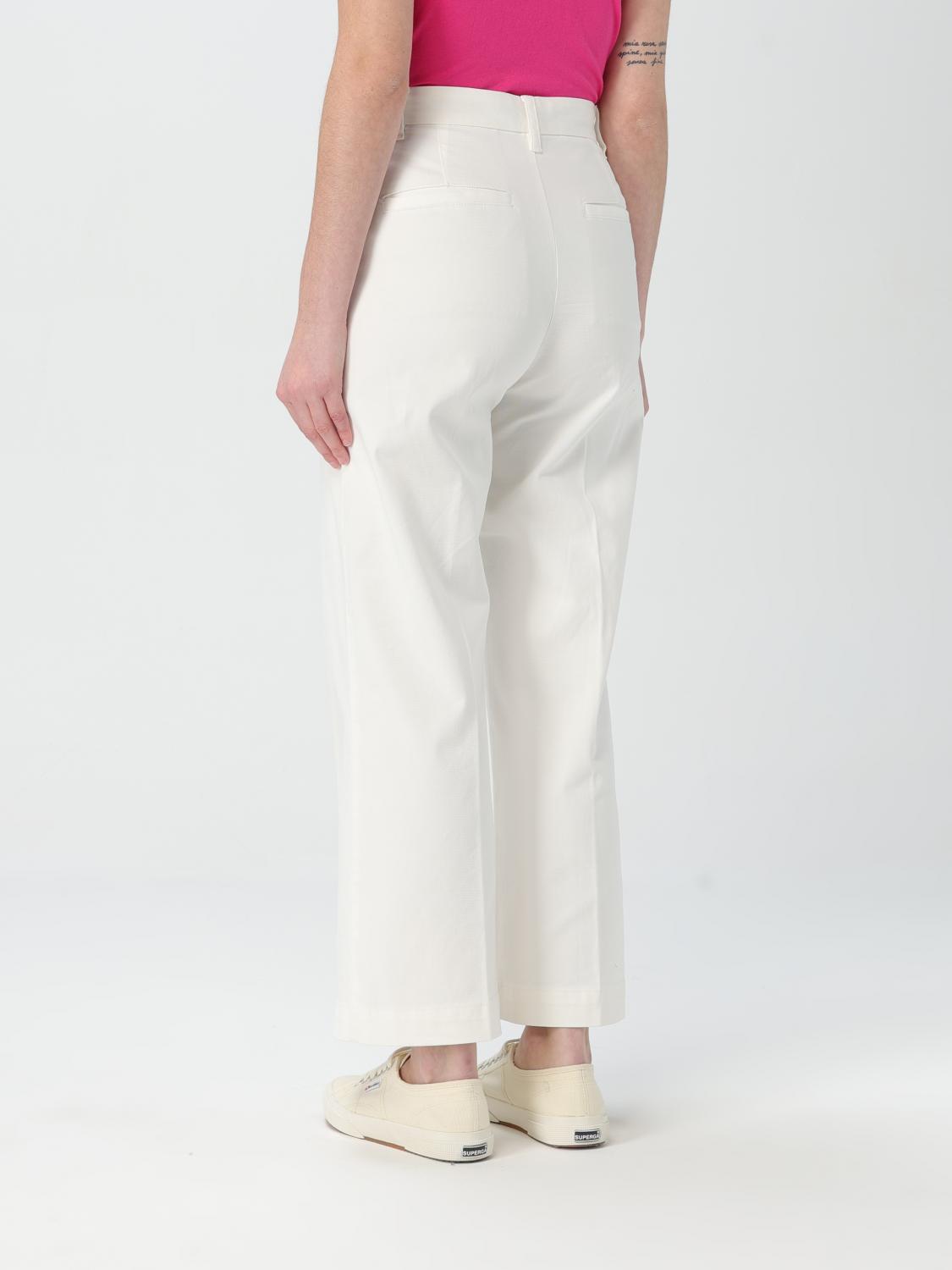 POLO RALPH LAUREN PANTS: Pants woman Polo Ralph Lauren, White - Img 2