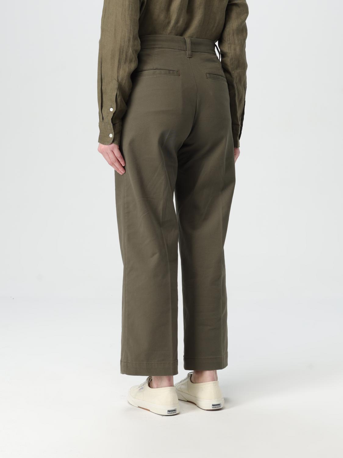 POLO RALPH LAUREN PANTS: Pants woman Polo Ralph Lauren, Green - Img 2