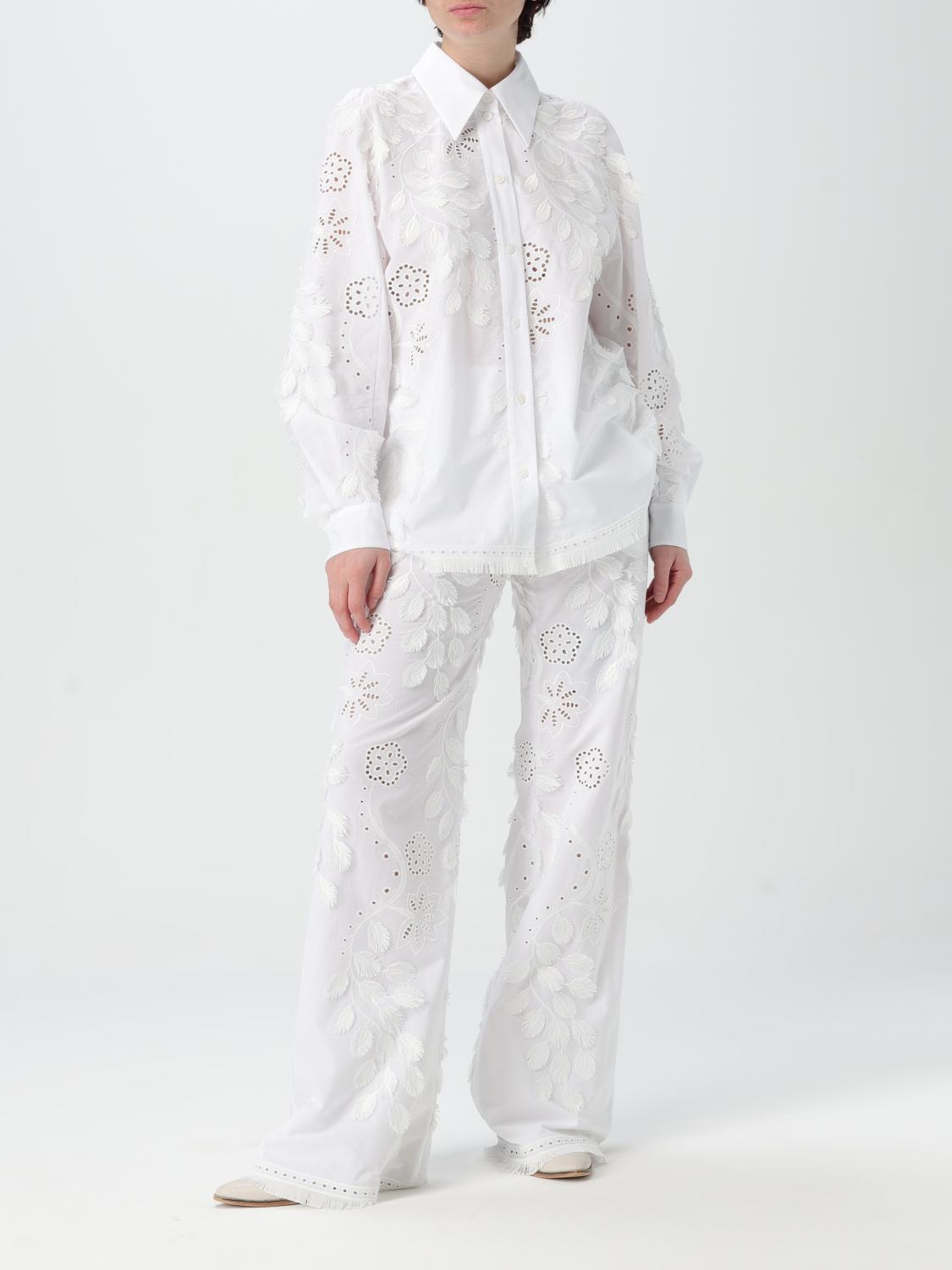 ALBERTA FERRETTI SHIRT: Shirt woman Alberta Ferretti, White - Img 2