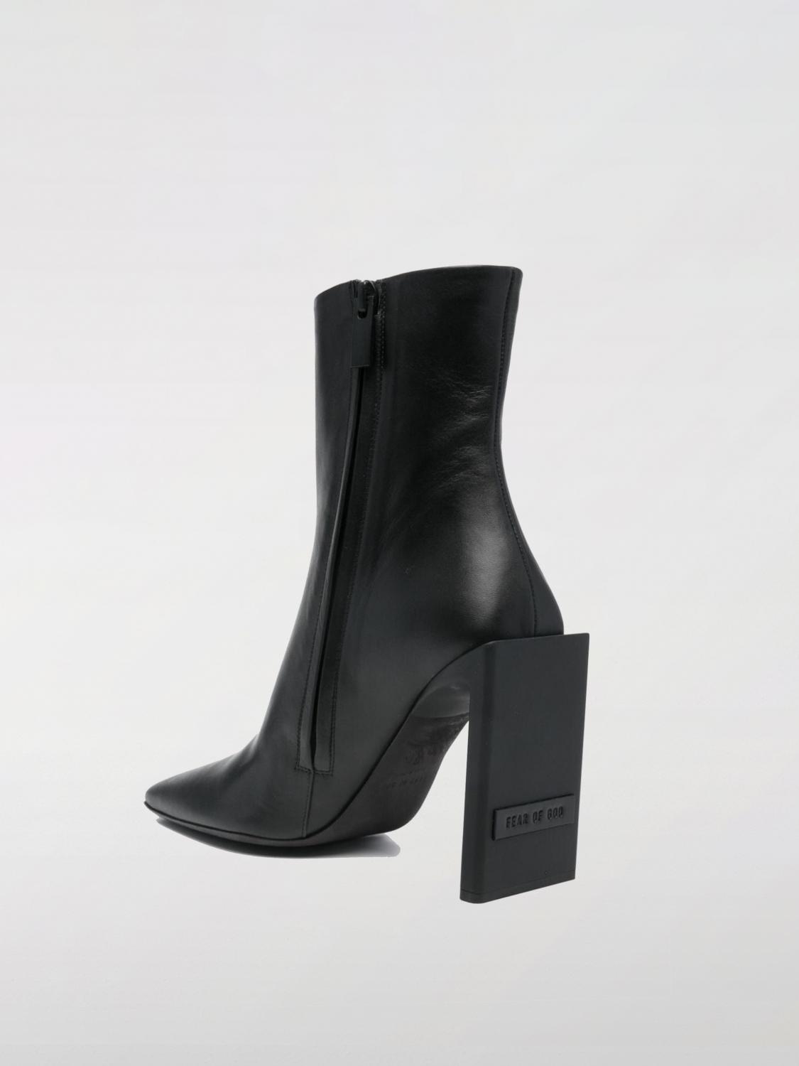 FEAR OF GOD FLAT ANKLE BOOTS: Shoes woman Fear Of God, Black - Img 2