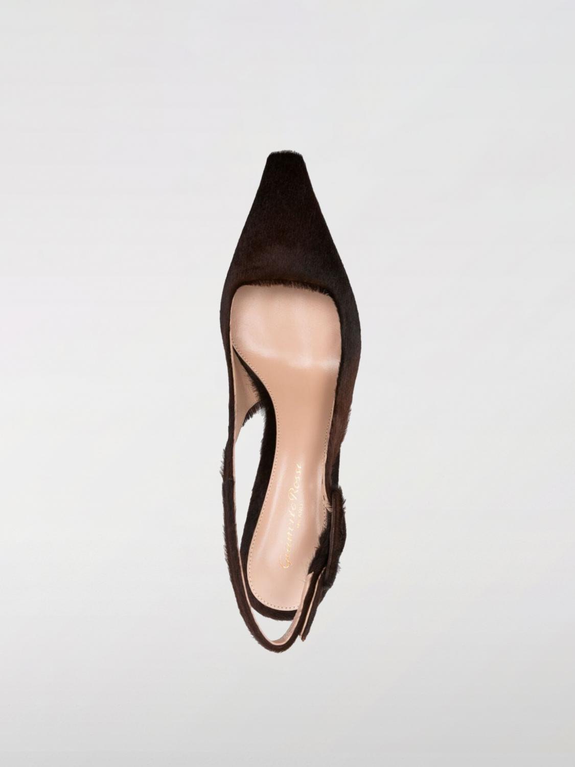 GIANVITO ROSSI HIGH HEEL SHOES: Shoes woman Gianvito Rossi, Brown - Img 4