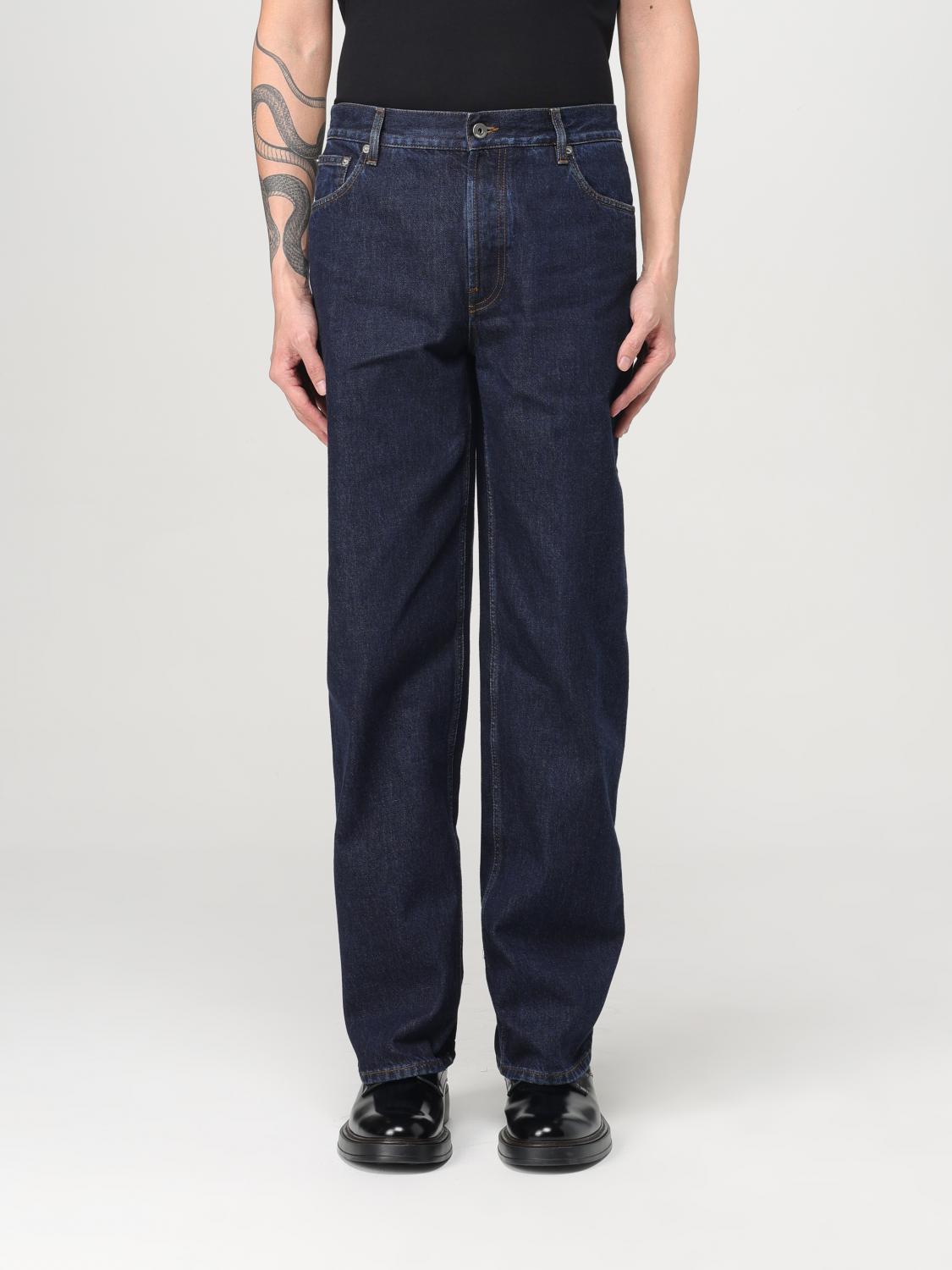 BURBERRY PANTS: Pants men Burberry, Blue - Img 1