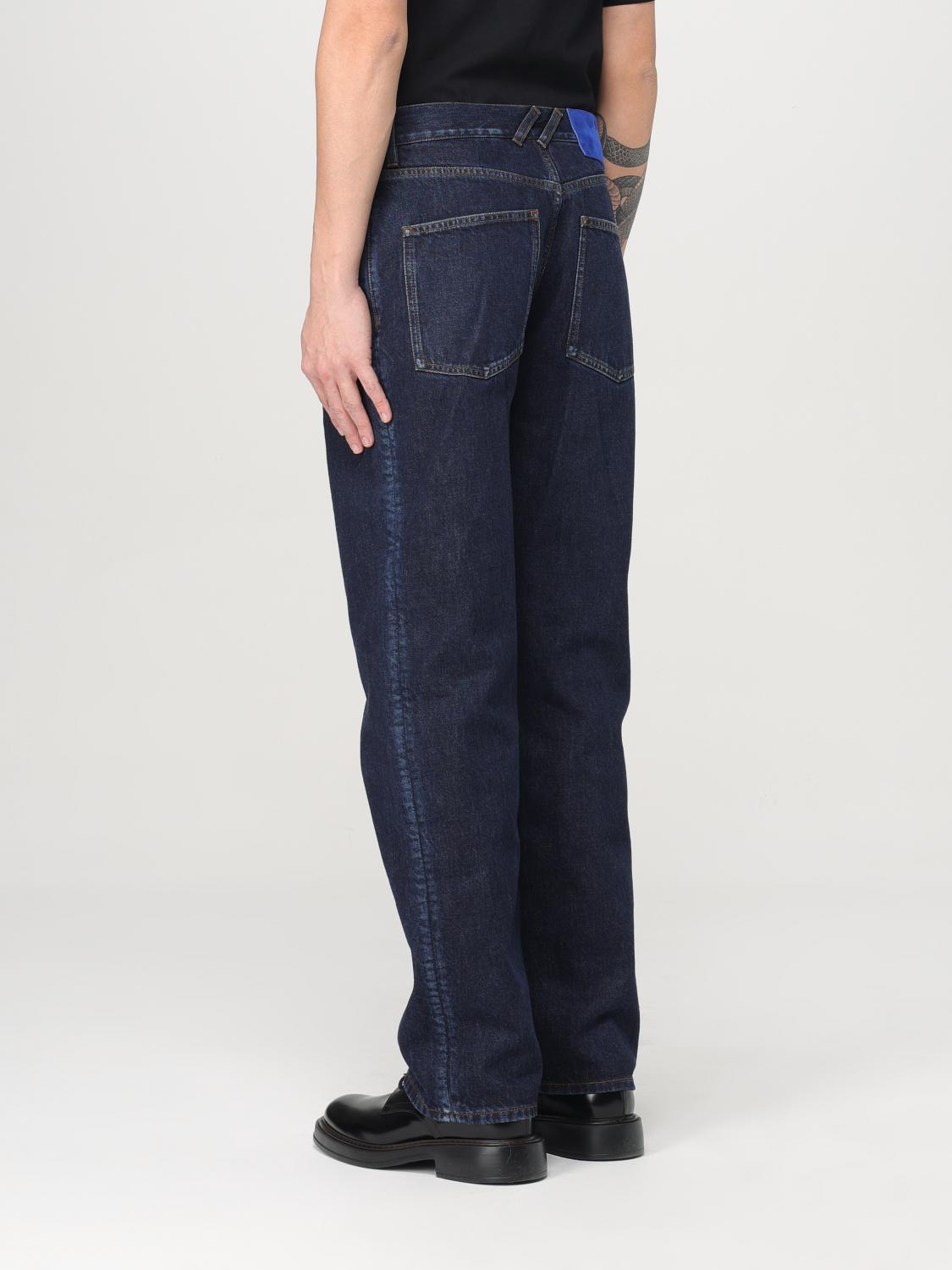 BURBERRY PANTS: Pants men Burberry, Blue - Img 2