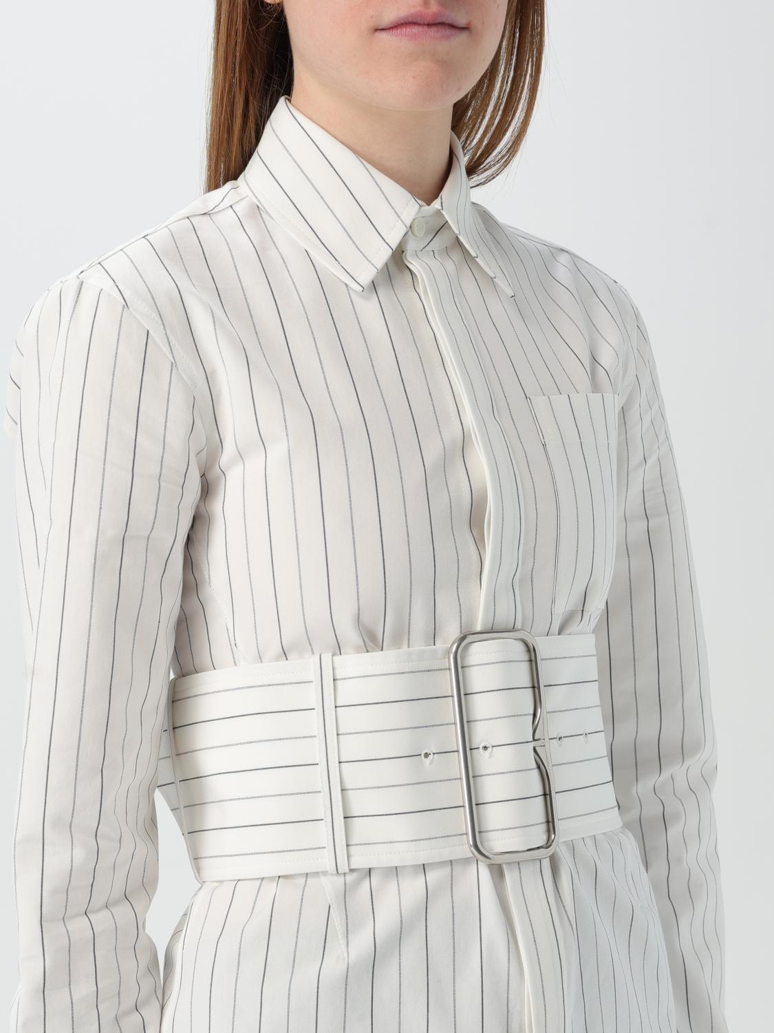 BURBERRY SHIRT: Dress woman Burberry, Beige - Img 4