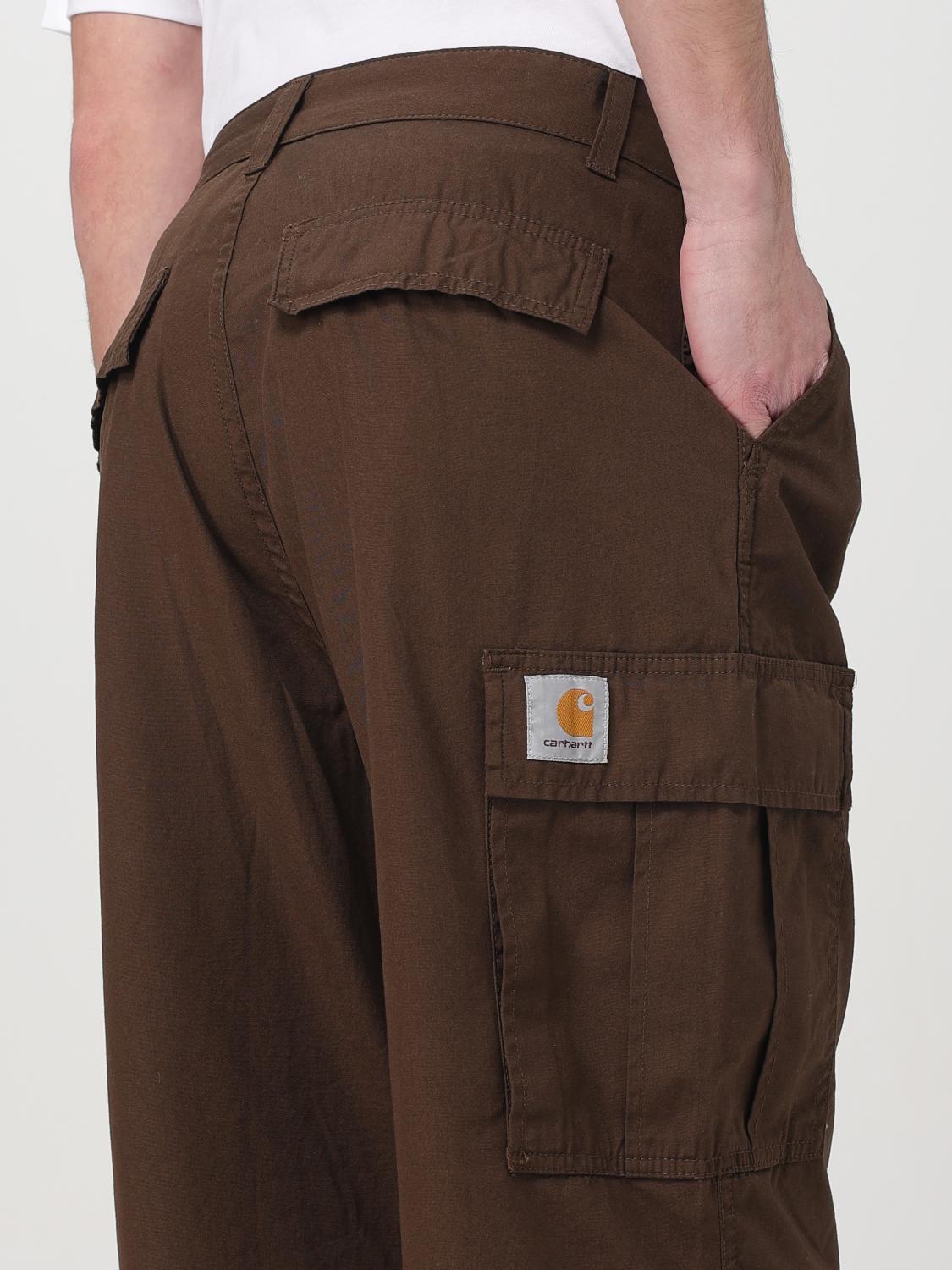 CARHARTT WIP PANTS: Pants men Carhartt Wip, Brown - Img 3