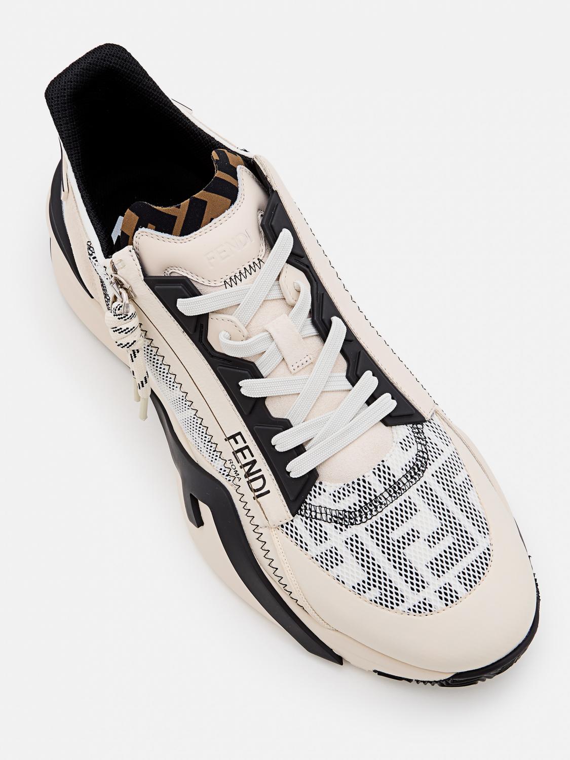 FENDI SNEAKERS: Sneakers men Fendi, White - Img 4