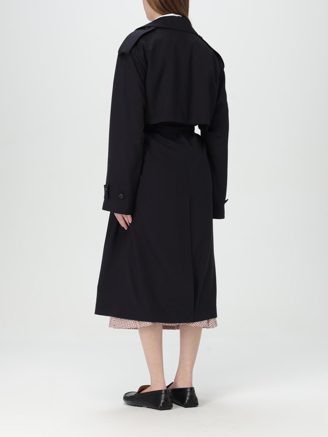 BOTTEGA VENETA CHAQUETA: Abrigo mujer Bottega Veneta, Azul Oscuro - Img 3