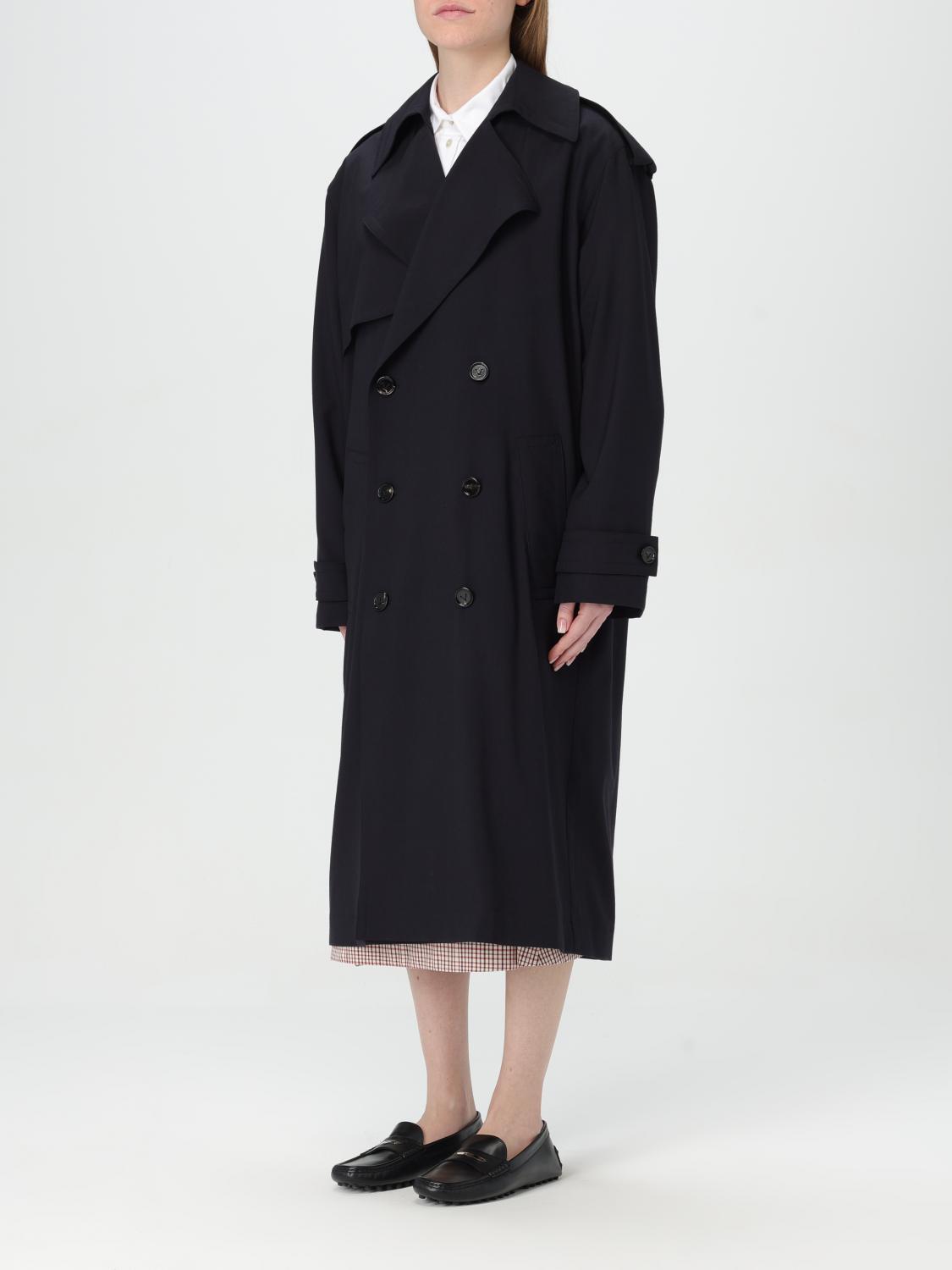 BOTTEGA VENETA CHAQUETA: Abrigo mujer Bottega Veneta, Azul Oscuro - Img 4