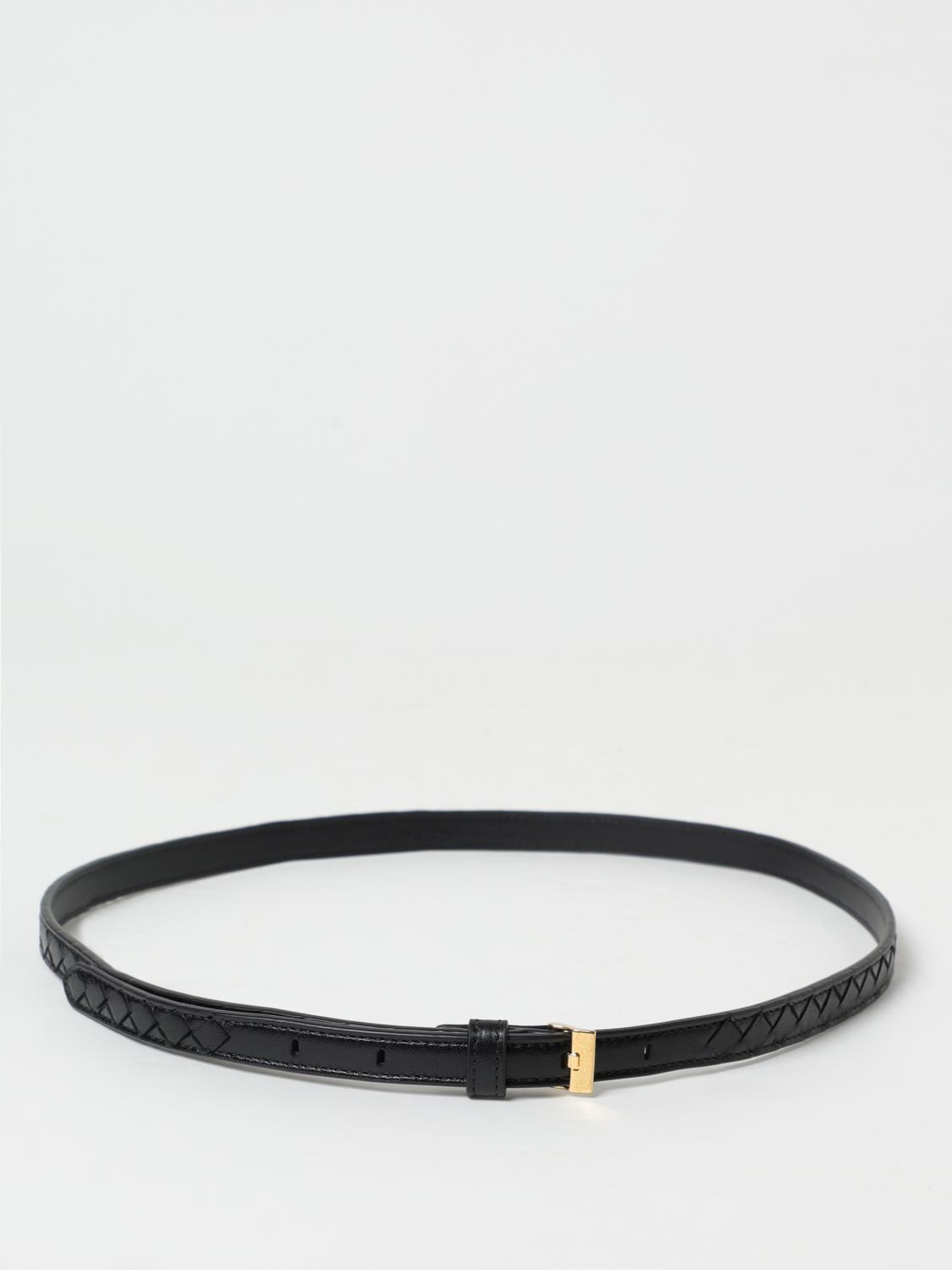 BOTTEGA VENETA BELT: Belt woman Bottega Veneta, Black - Img 1