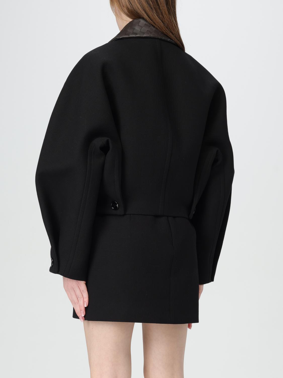 BOTTEGA VENETA JACKET: Blazer woman Bottega Veneta, Black - Img 3