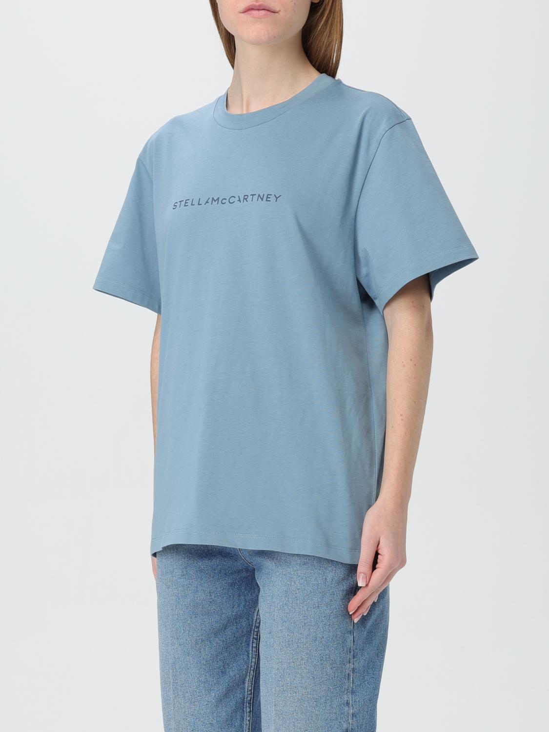 STELLA MCCARTNEY T-SHIRT: T-shirt woman Stella McCartney, Blue - Img 3