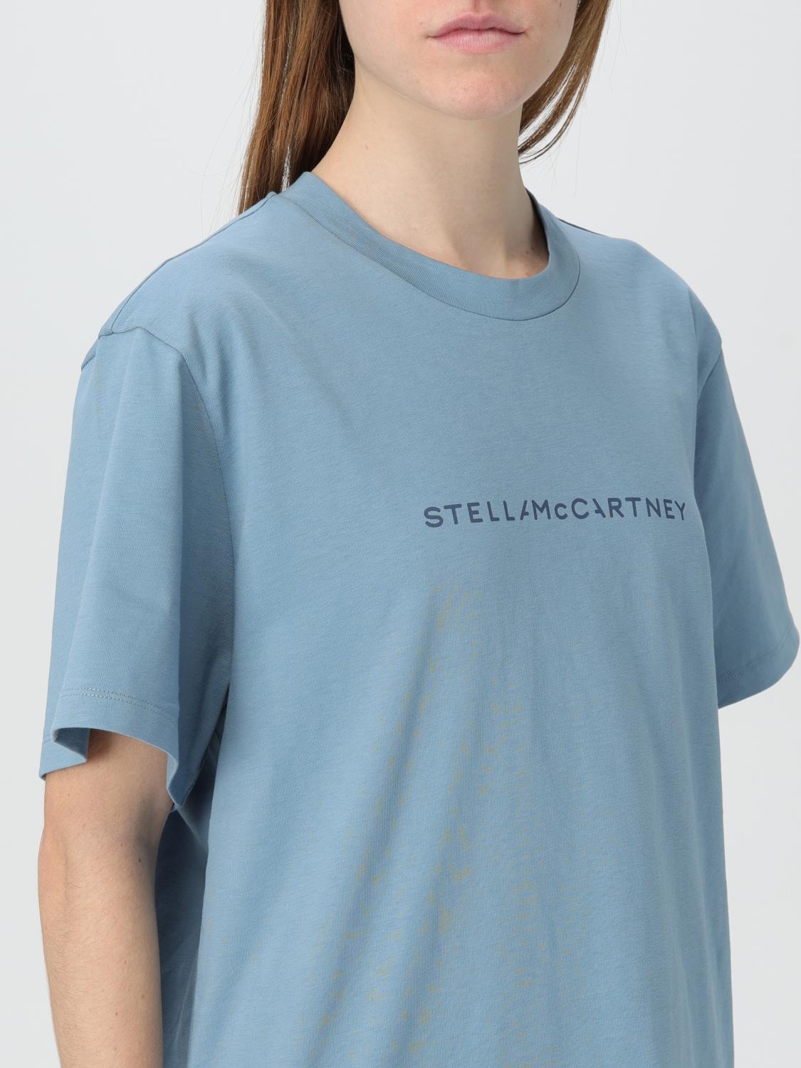 STELLA MCCARTNEY T-SHIRT: T-shirt woman Stella McCartney, Blue - Img 4