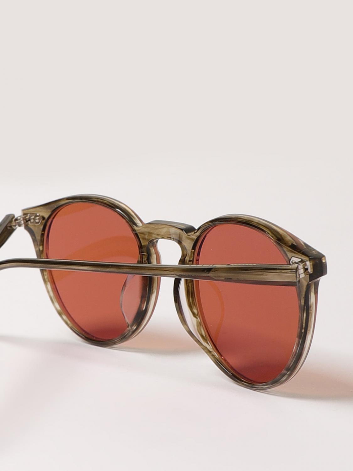 OLIVER PEOPLES 太阳镜: 太阳镜 男士 Oliver Peoples, 橄榄绿 - Img 4