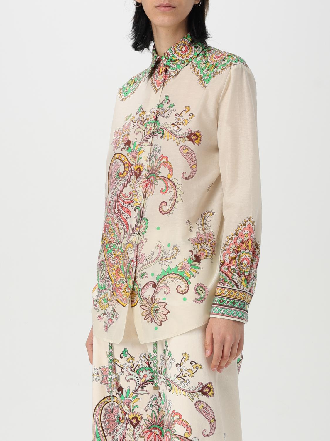 ETRO SHIRT: Shirt woman Etro, White - Img 4